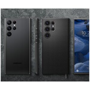 SPIGEN θήκη LIQUID AIR για SAMSUNG S25 Ultra μαύρο ματ