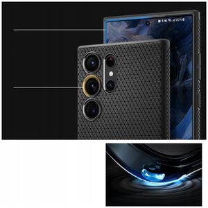 SPIGEN θήκη LIQUID AIR για SAMSUNG S25 Ultra μαύρο ματ