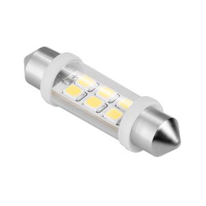 Λάμπα LED αυτοκινήτου 12V 10x40, 6xSMD Sv8.5, λευκό