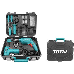 TOTAL ΣΕΤ ΗΛΕΚΤΡΙΚΟΣ ΔΡΑΠΑΝΟΣ 680W ΚΑΙ ΔΡΑΠ/ΒΙΔΟ ΜΠΑΤ. Li-ion 12V / 1.5Ah 119ΤΕΜ (THKTHP1192) ως 12 Άτοκες Δόσεις