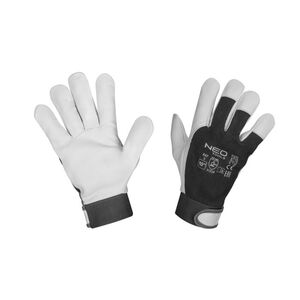 NEO TOOLS Γάντια εργασίας από δέρμα και ύφασμα 10&quot;/XL 97-655-10 έως 12 άτοκες Δόσεις