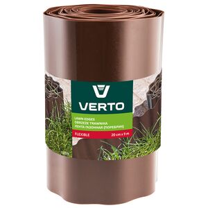 VERTO VERTO Φράκτης κήπου καφέ 20x900 cm 15G515 έως 12 άτοκες Δόσεις