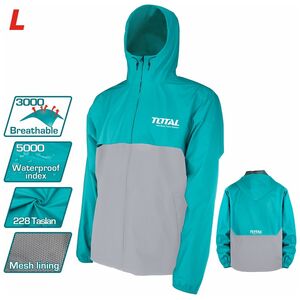 TOTAL ΤΖΑΚΕΤ ΑΝΤΙΑΝΕΜΙΚΟ - ΑΔΙΑΒΡΟΧΟ L (TJCTC2282.L) ως 12 Άτοκες Δόσεις