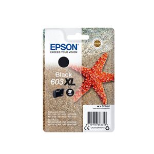 Epson Μελάνι Inkjet 603XL Black (C13T03A14010) (EPST03A140) έως 12 άτοκες Δόσεις