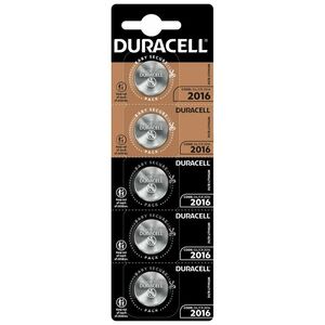 Duracell Long Lasting Power Μπαταρία Λιθίου Ρολογιών CR2016 3V 5τμχ (DRLCR20165) (DURDRLCR20165) έως 12 άτοκες Δόσεις
