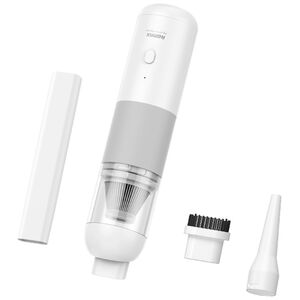 [product / manufacturer] Mini vacuum cleaner Remax XC-1, 2in1, Duster, White - 40309 έως 12 άτοκες Δόσεις