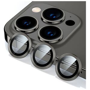 [product / manufacturer] Camera lens Tempered Glass DeTech, για iPhone 13 Pro / 13 Pro Max, Μαυρο - 52711 έως 12 άτοκες Δόσεις