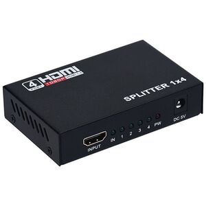 [product / manufacturer] Splitter HDMI σε 4xHDMI με παροχή ρεύματος  - 18263 έως 12 άτοκες Δόσεις