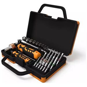 [product / manufacturer] Precision screwdriver set Jakemy JM-6123, 31in1, CR-V, Steel, Orange - 17636 έως 12 άτοκες Δόσεις