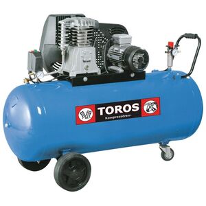 TOROS ΑΕΡΟΣΥΜΠΙΕΣΤΗΣ ΜΕ ΙΜΑΝΤΑ 270LIT/4HP 400V 602004 έως 12 άτοκες δόσεις