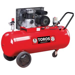 TOROS ΑΕΡΟΣΥΜΠΙΕΣΤΗΣ ΜΕ ΙΜΑΝΤΑ 150LIT/3HP 230V 602053 έως 12 άτοκες δόσεις