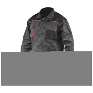 UNIMAC ΜΠΟΥΦΑΝ ΕΡΓΑΣΙΑΣ ME 9 ΤΣΕΠΕΣ ΓΚΡΙ - TETORON COTTON 270gr/m2 - EN ISO 20345:2011:  ΜΕΓΕΘΟΣ L 720108 έως 12 άτοκες δόσεις