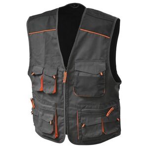 UNIMAC ΓΙΛΕΚΟ ΕΡΓΑΣΙΑΣ ME 11 ΤΣΕΠΕΣ ΓΚΡΙ - TETORON COTTON 270gr/m2 - EN ISO 20345:2011:  ΜΕΓΕΘΟΣ 2XL 720128 έως 12 άτοκες δόσεις