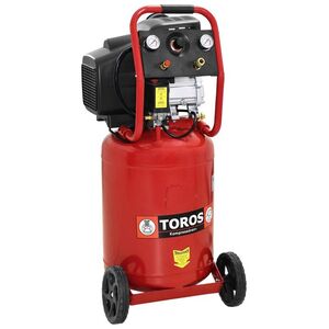 TOROS ΑΕΡΟΣΥΜΠΙΕΣΤΗΣ ΜΟΝΟΜΠΛΟΚ ΚΑΘΕΤΟΣ 50LT/2.5HP 230V 40121 έως 12 άτοκες δόσεις