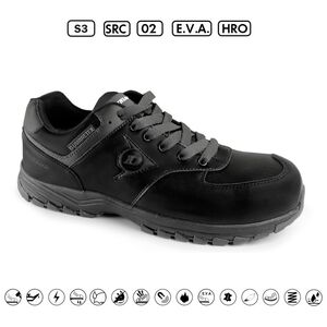 DUNLOP ΠΑΠΟΥΤΣΙΑ ΕΡΓΑΣΙΑΣ ΔΕΡΜΑΤΙΝΑ FLYING ARROW AIB LINE - ΜΑΥΡΑ - S3,E.V.A.,HRO,SRC - ΜΕΓΕΘΟΣ40 710947 έως 12 άτοκες δόσεις