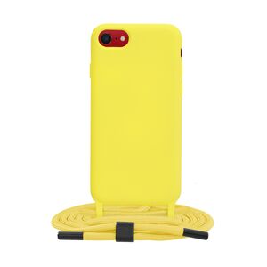 Techsuit Husa pentru iPhone SE 2, SE 2020 / SE 3, SE 2022 - Techsuit Crossbody Lanyard - Yellow 5949419003378 έως 12 άτοκες Δόσεις