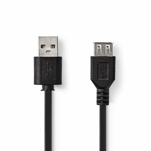 Nedis USB 3.0 Cable A Male - USB A Female 3.0 m Black (CCGT60010BK30) (NEDCCGT60010BK30) έως 12 άτοκες Δόσεις