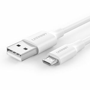 UGREEN Micro USB Cable UGREEN QC 3.0 2.4A 1.5m (White) 017774 έως και 12 άτοκες δόσεις