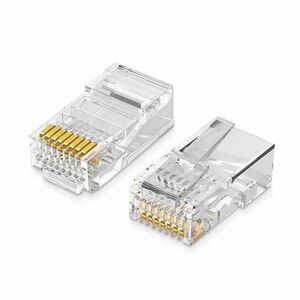 UGREEN UGREEN Ethernet, RJ45 Plug, 8P/8C, Cat.5/5e, UTP (50pcs.) 020150 έως και 12 άτοκες δόσεις