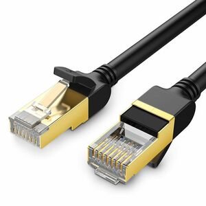 UGREEN UGREEN Ethernet RJ45 Flat network cable , Cat.7, STP, 1m (Black) 022602 έως και 12 άτοκες δόσεις