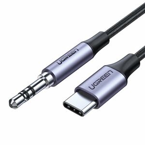 UGREEN UGREEN mini jack 3,5mm AUX  to USB-C Cable 1 m (deep gray) 023277 έως και 12 άτοκες δόσεις