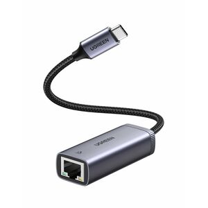 UGREEN Network adapter UGREEN CM483 USB-C to RJ45 (grey) 028347 έως και 12 άτοκες δόσεις