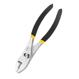 Deli Tools Slip Joint Pliers Deli Tools EDL25508 8'' (black&yellow) 029469 έως και 12 άτοκες δόσεις