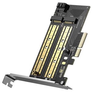 UGREEN Adapter UGREEN PCIe 3.0 x4 to M.2 M-Key + M.2 B-Key 032762 έως και 12 άτοκες δόσεις