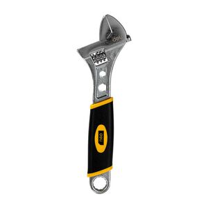 Deli Tools Adjustable Wrench with Plastic Handler Deli Tools EDL30108, 8" (silver) 037158 έως και 12 άτοκες δόσεις