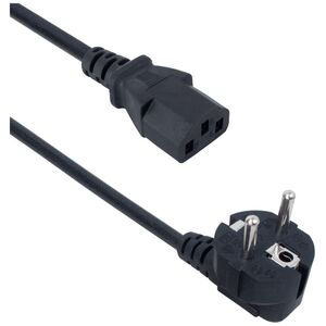 Καλώδιο Ρεύματος DeTech, για PC, CEE 7/7 - IEC C13, 1.5m - 18043 Νέα παρτίδα