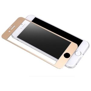 LCD προστάτης σιλικόνης για το κινητό No brand για το iPhone 6 / 6δ, σιλικόνη, χρυσό - 52153