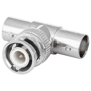 Connector DeTech, BNC M - 2xBNC F, 10pcs. - 17174