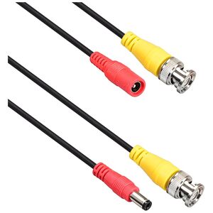 Καλώδιο DeTech, CCTV,BNC+DC, 50m, Μαυρο - 18089