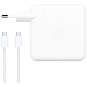DeTech Τροφοδοτικό Ρεύματος, Για Apple, 61W, Type-C, Λευκο - 352