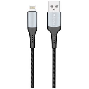 Кαλώδιο δεδομένων DeTech DE-43i3, Lightning, 3.0m, Μαυρο - 40263