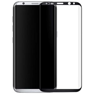 Tempered glass, No Brand, Για Samsung Galaxy S8 Plus, Full glue, 0.3mm, Μαυρο - 52428