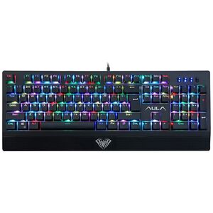 Mechanical Gaming Πληκτρολόγιο Aula S2018, Μαυρο - 6144