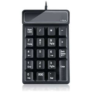 Πληκτρολόγιο No brand K4, Num pad, Μαυρο - 6187