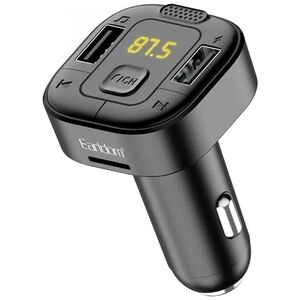 Μεταδότης FM Earldom ЕТ-M76, Bluetooth, USB, Micro SD, 2.4A, Μαυρο - 17719