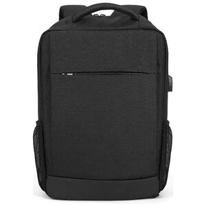 Laptop backpack No brand BP-04, 15.6", Μαυρο - 45290