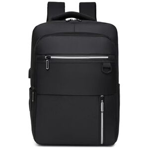 Laptop backpack No brand BP-29, 15.6", Μαυρο - 45309