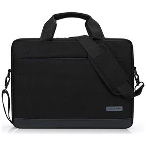 Laptop bag No brand LP-12, 15.6", Μαύρο - 45321