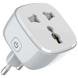Smart socket LDNIO SCW1050, 220V, 10A, Wi-Fi, Tuya Smart, White - 40297