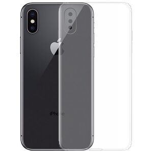 Θήκη σιλικόνης No brand, για το Apple iPhone X, Διαφανής - 51610