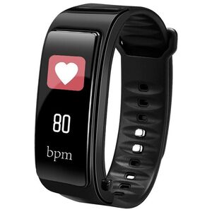 Smart bracelet No brand Y3 Plus, 22mm, Bluetooth handsfree, IP52, Μαυρο - 73046