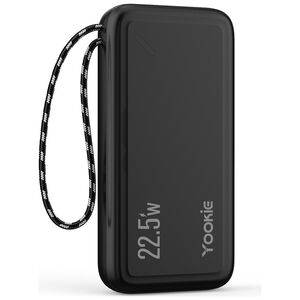 Φορητός Φορτιστής Yookie YO11, 20000mAh, Μαυρο - 87065