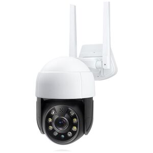 Smart security camera No brand PST-C18B-3MP, 3.0Mp, PTZ, Outdoor, Wi-Fi, Tuya Smart, White - 91027