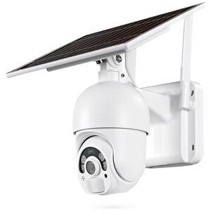 Smart security camera No brand PST-S20-WiFi, 2.0Mp, PTZ, Solar panel, Outdoor, Wi-Fi, Tuya Smart, White - 91033