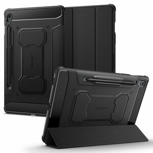 Spigen Husa pentru Samsung Galaxy Tab S9 FE - Spigen Rugged Armor Pro - Black 8809896752749 έως 12 άτοκες Δόσεις