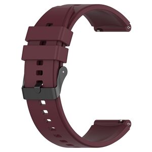 Techsuit Curea pentru Samsung Gear S3 46mm - Techsuit Watchband 22mm (W026) - Burgundy 5949419079441 έως 12 άτοκες Δόσεις